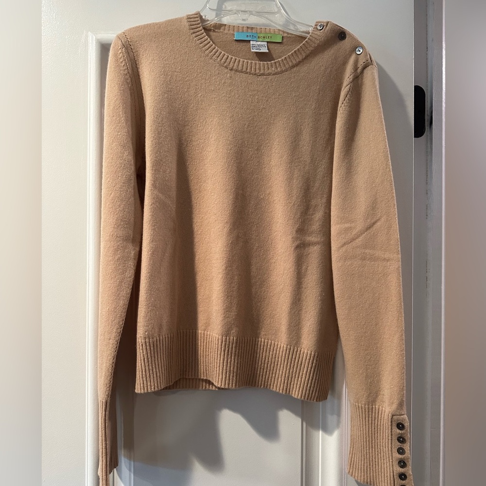Beth Bowley 100% Cashmere Sweater